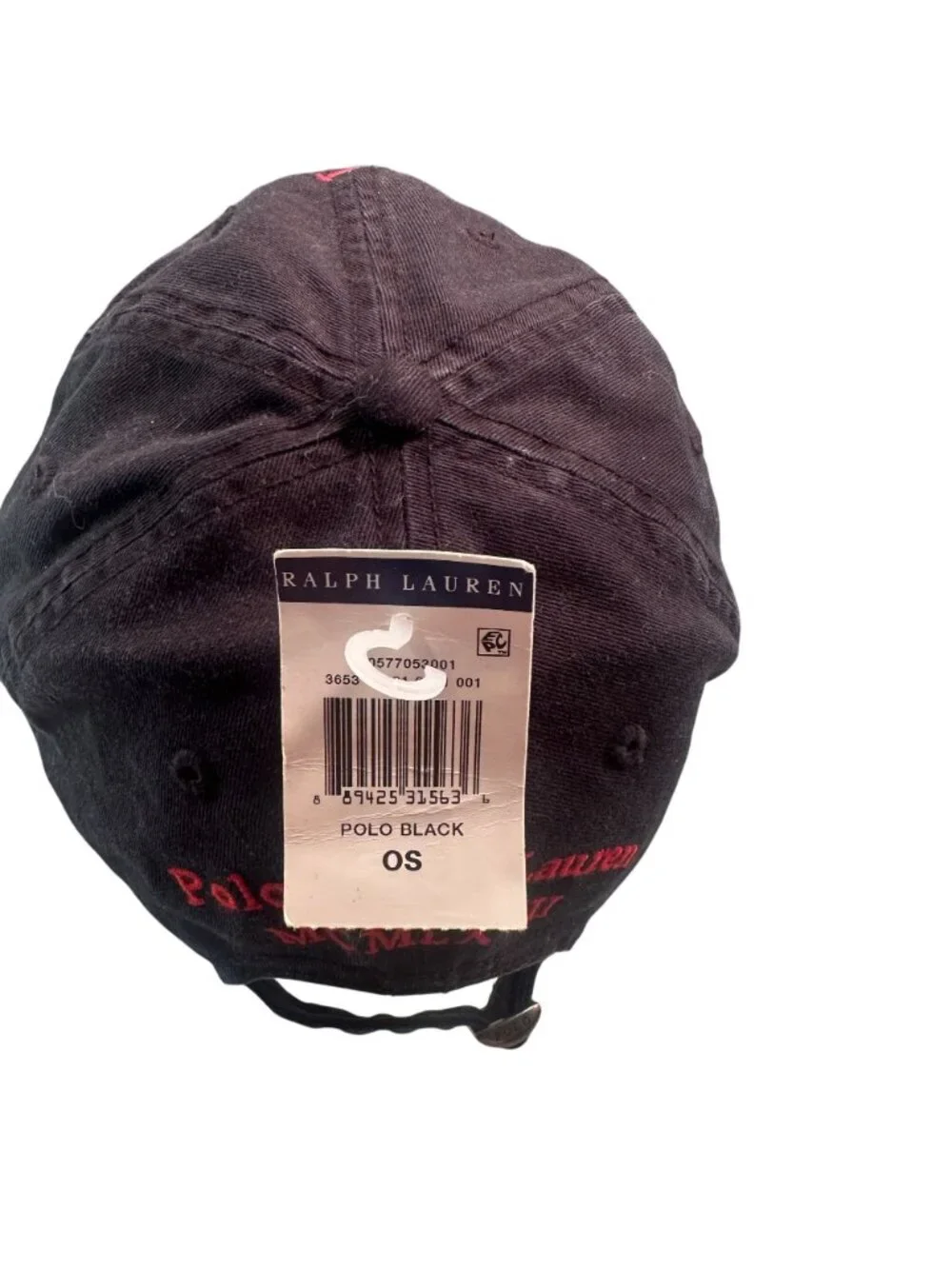 Polo Ralph Lauren Big Pony 3 Cap MCMLXVII Cotton Baseball Hat Logo Embroidered